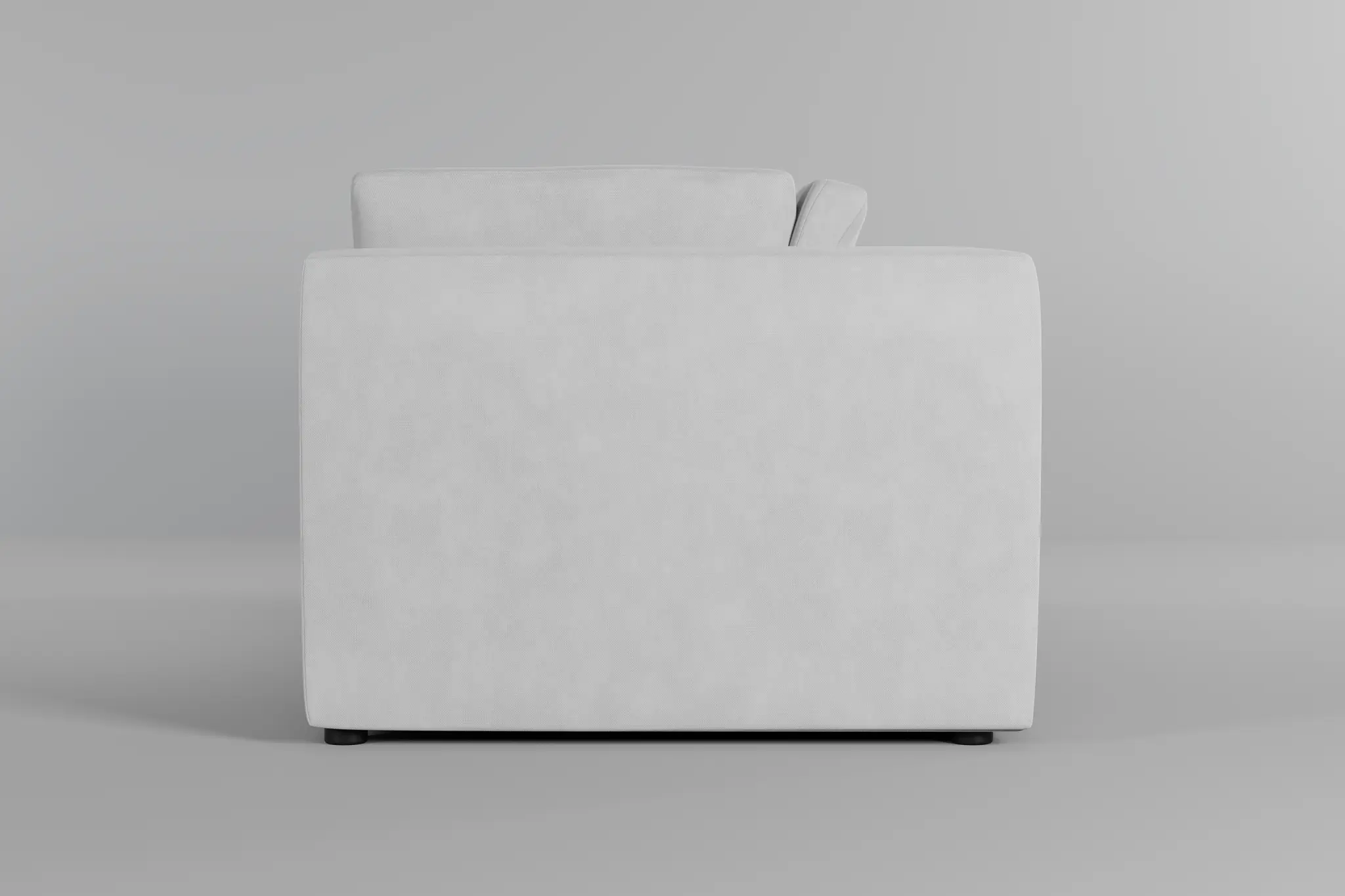 Destin Peyton White Fabric 2-piece Modular Sofa Destin Peyton White Fabric 2-piece Modular Sofa