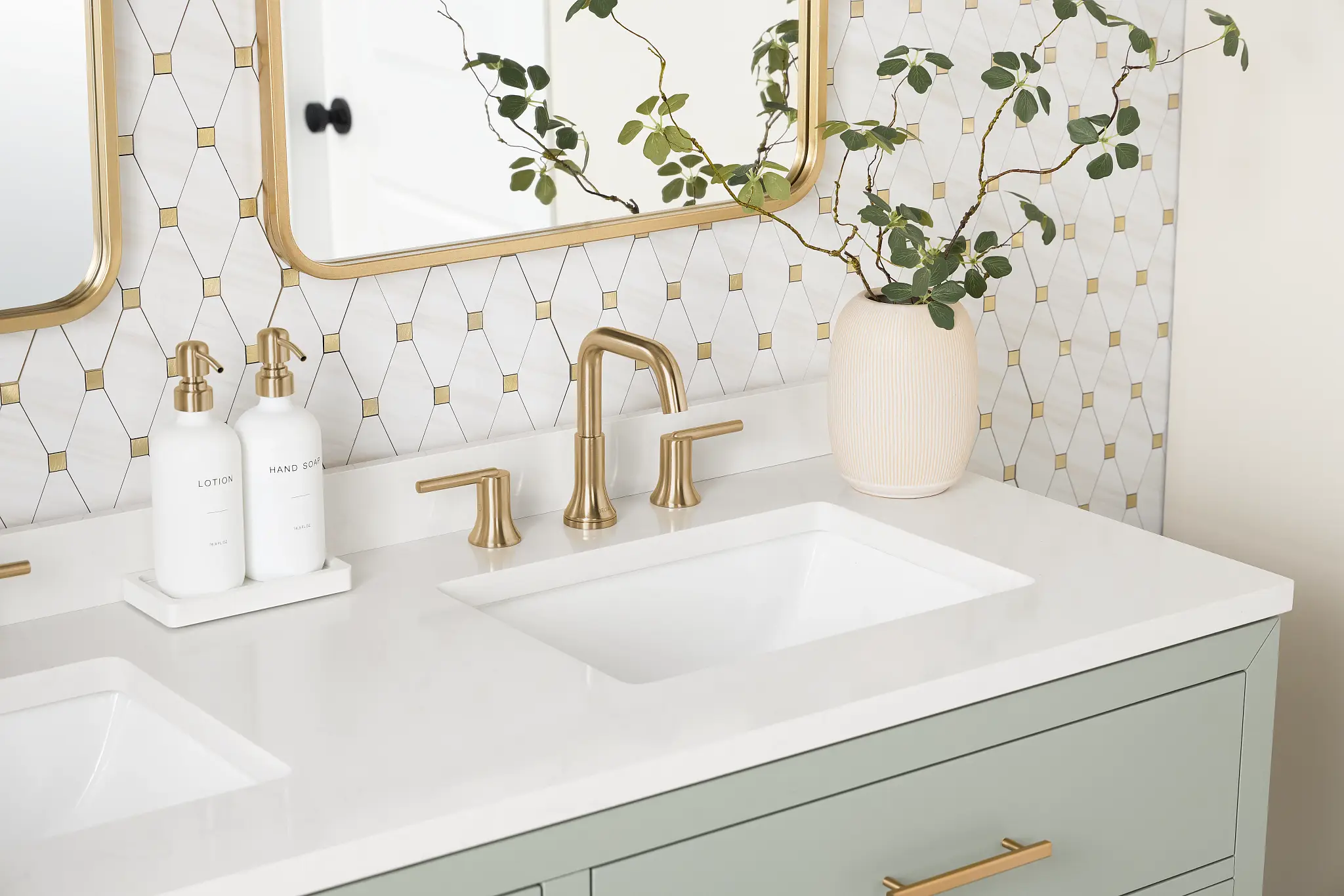 Alden Green 60" Double Bathroom Vanity Alden Green 60" Double Bathroom Vanity