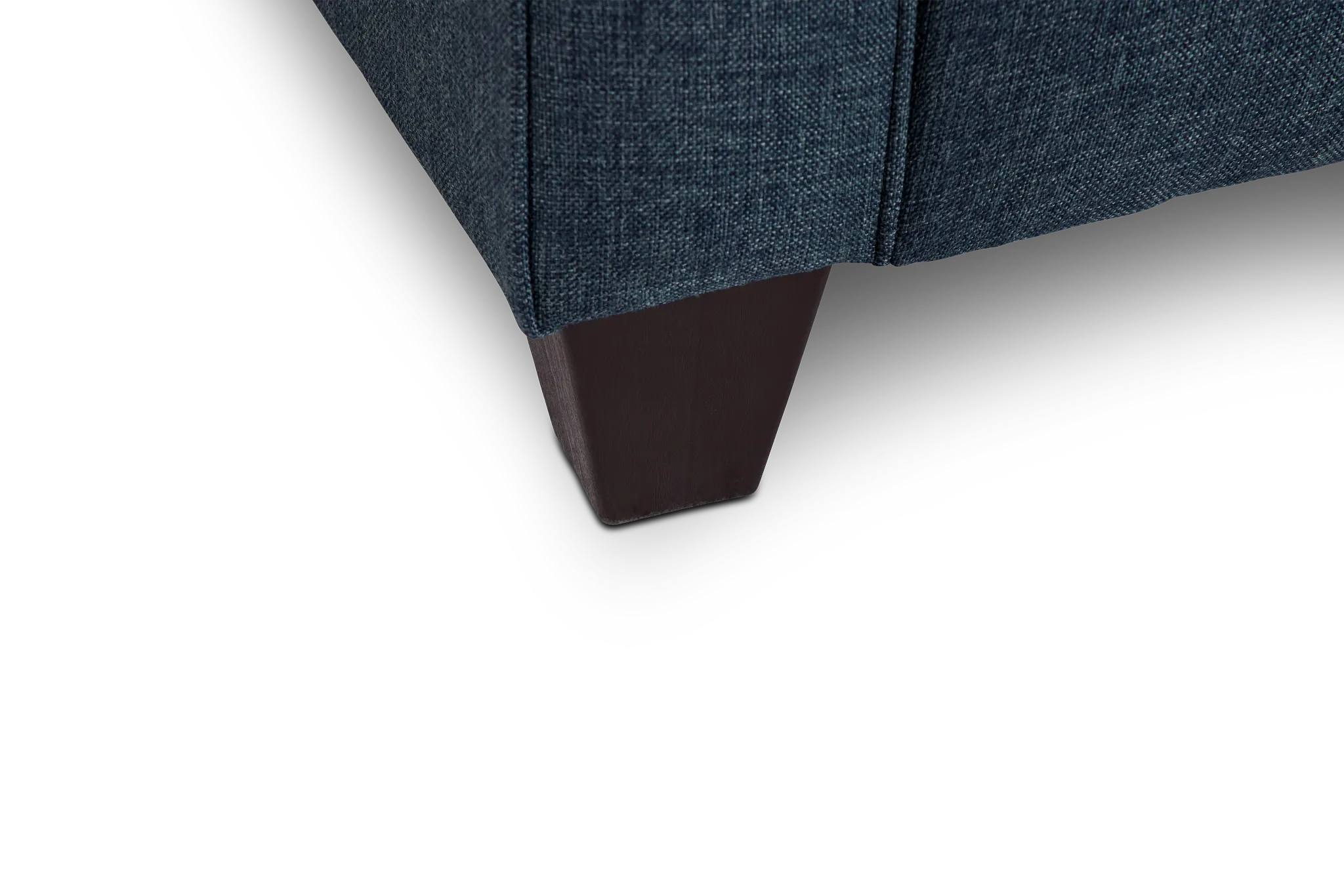 Cameron Blue Fabric Memory Foam Sleeper