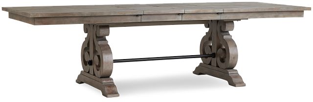 Sonoma Light Tone Trestle Table