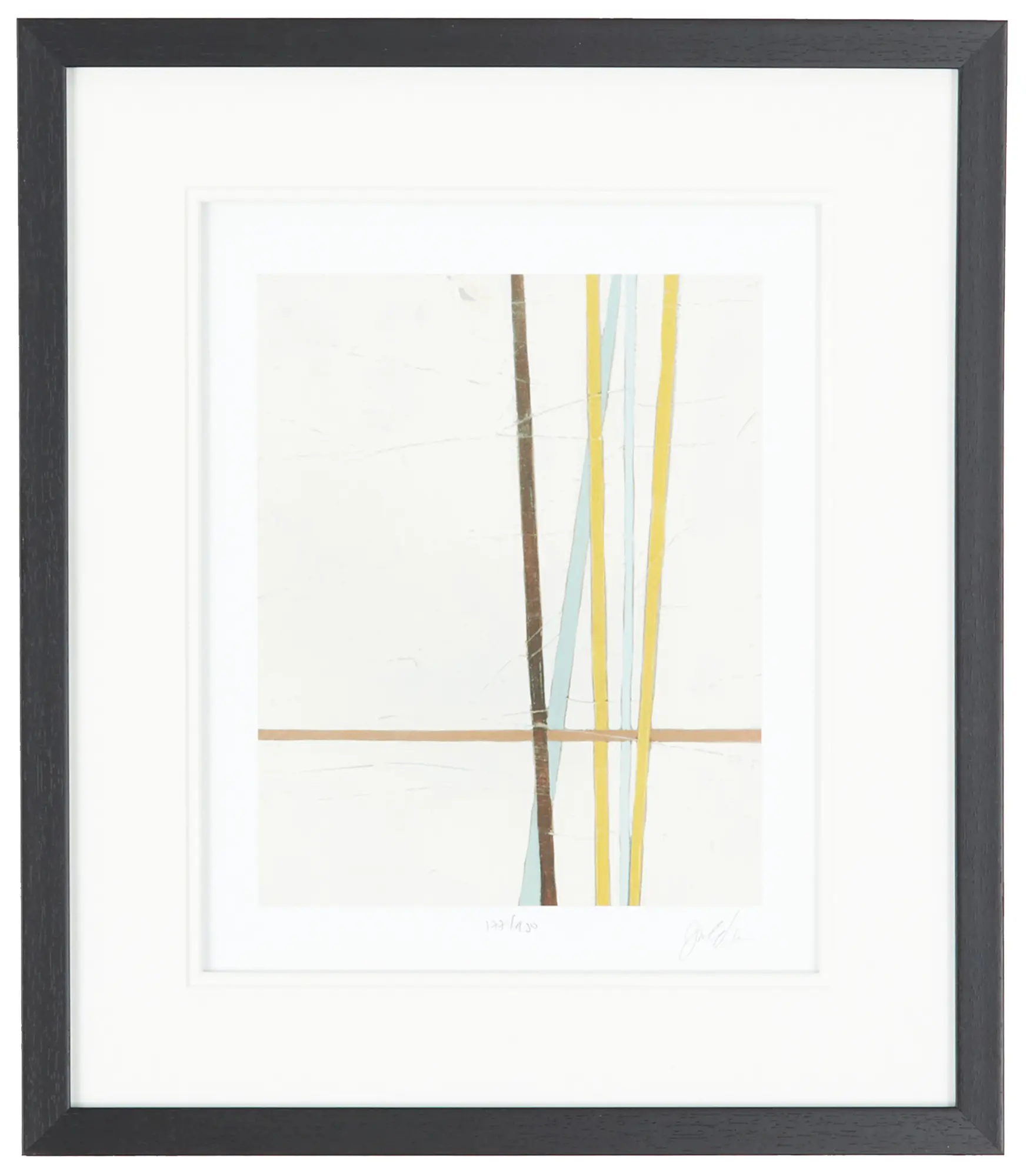 Linear Multicolored Framed Wall Art Linear Multicolored Framed Wall Art