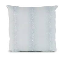 Antelope Light Blue 20" Indoor/outdoor Square Accent Pillow