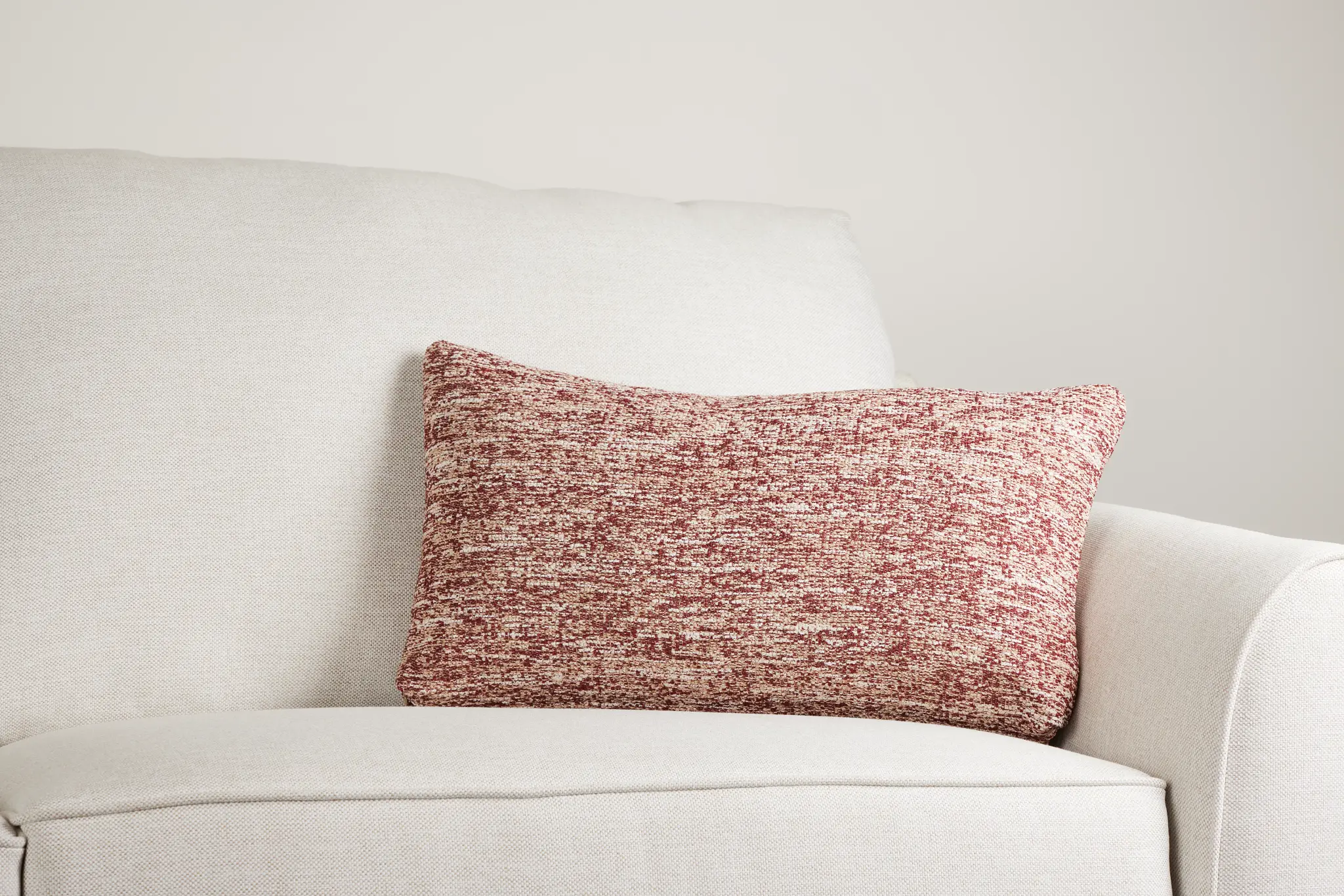 Baxter Red Lumbar Accent Pillow Baxter Red Lumbar Accent Pillow