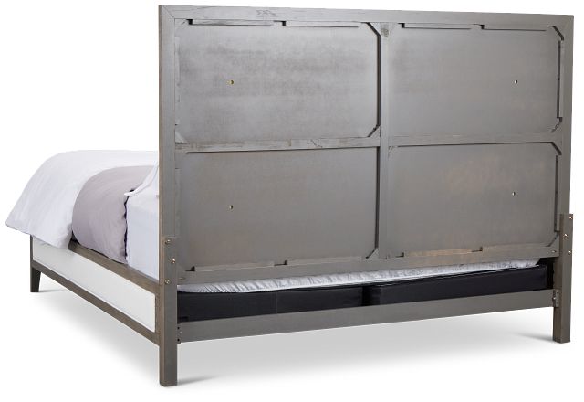 Alden Gray Uph Platform Bed