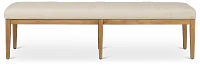 Tahoe Light Tone Upholstered Dining Bench