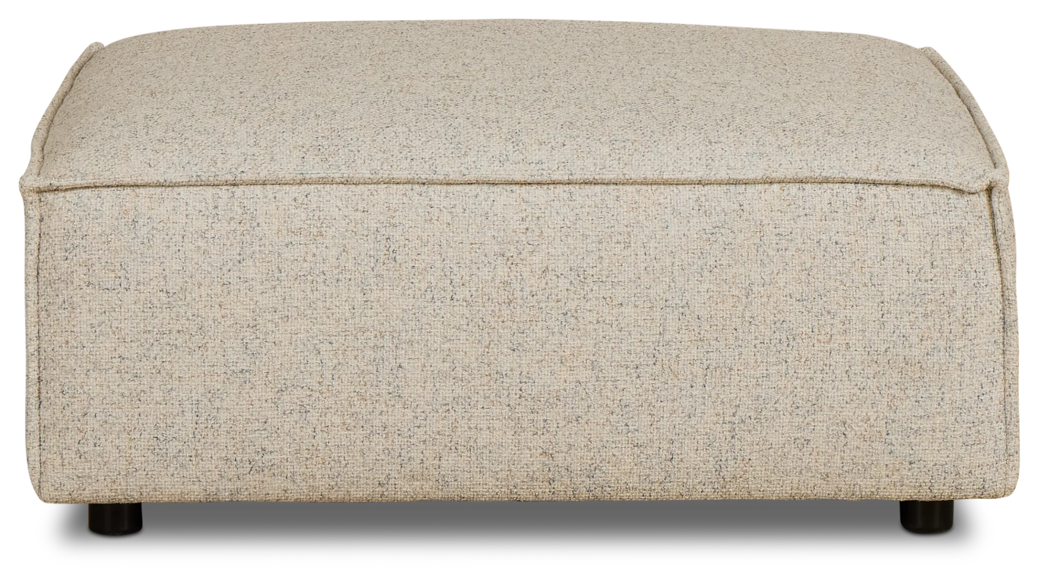 Tatum Beige Fabric Ottoman