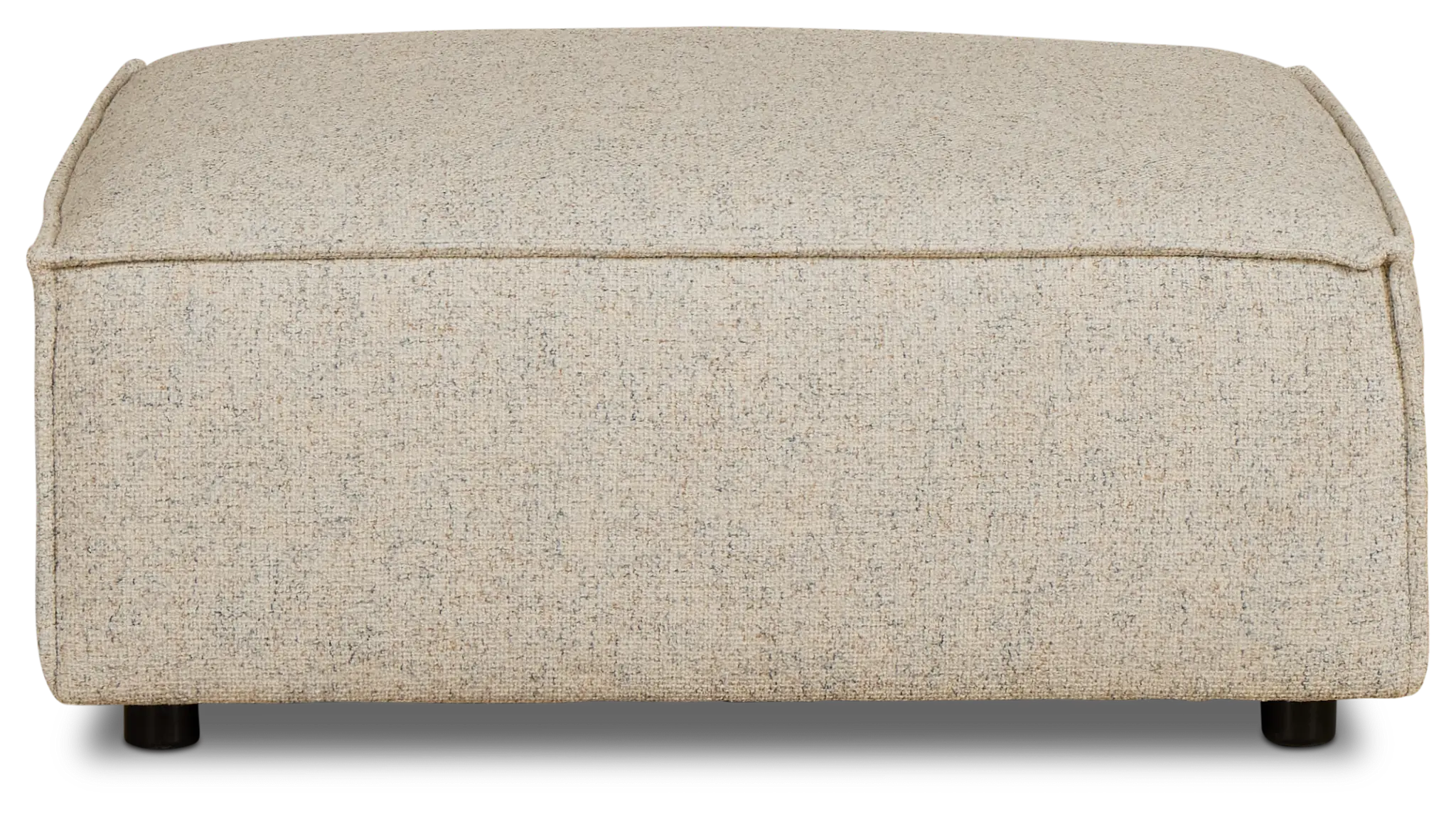 Tatum Beige Fabric Ottoman Tatum Beige Fabric Ottoman