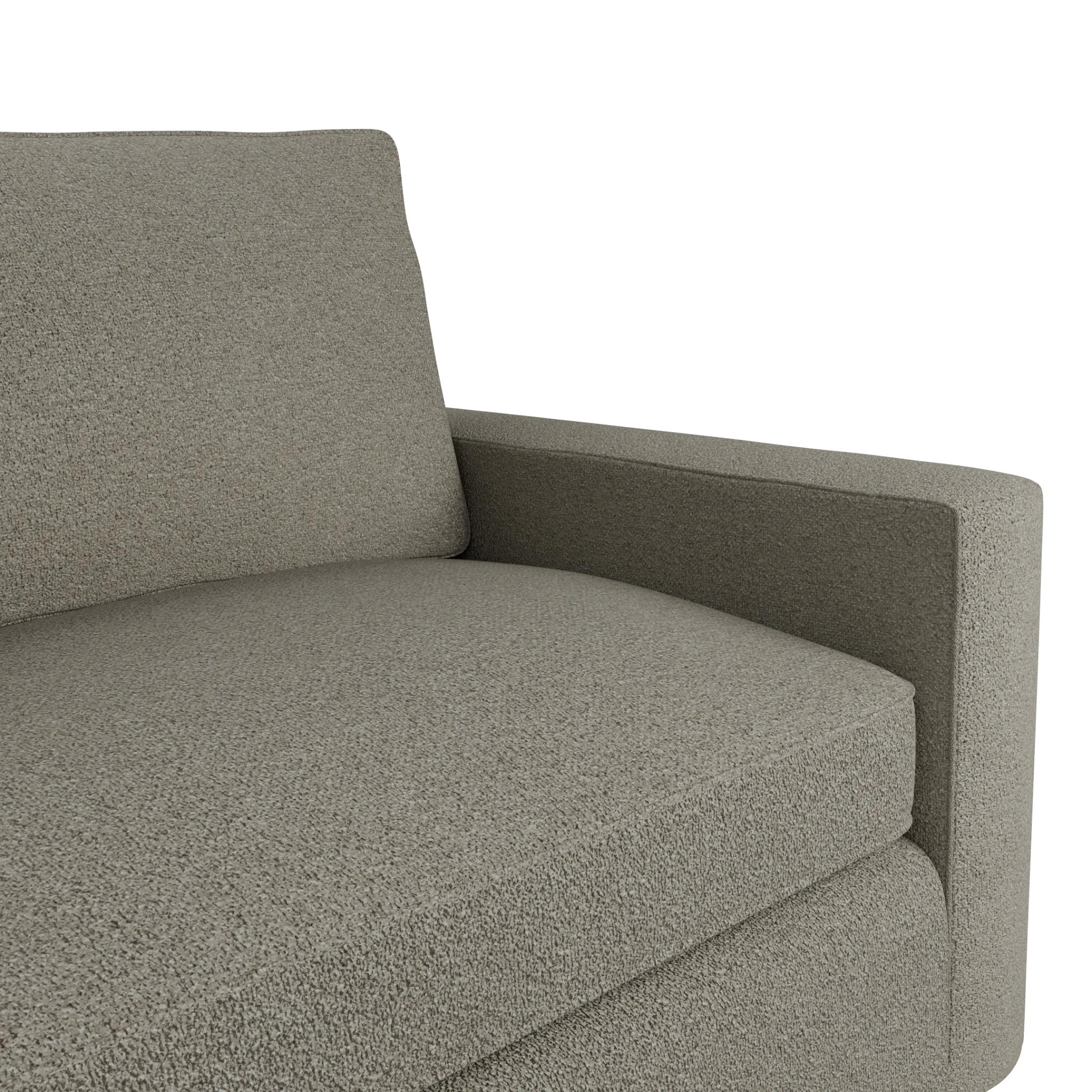 Siesta Elite Gray Fabric Innerspring Sleeper