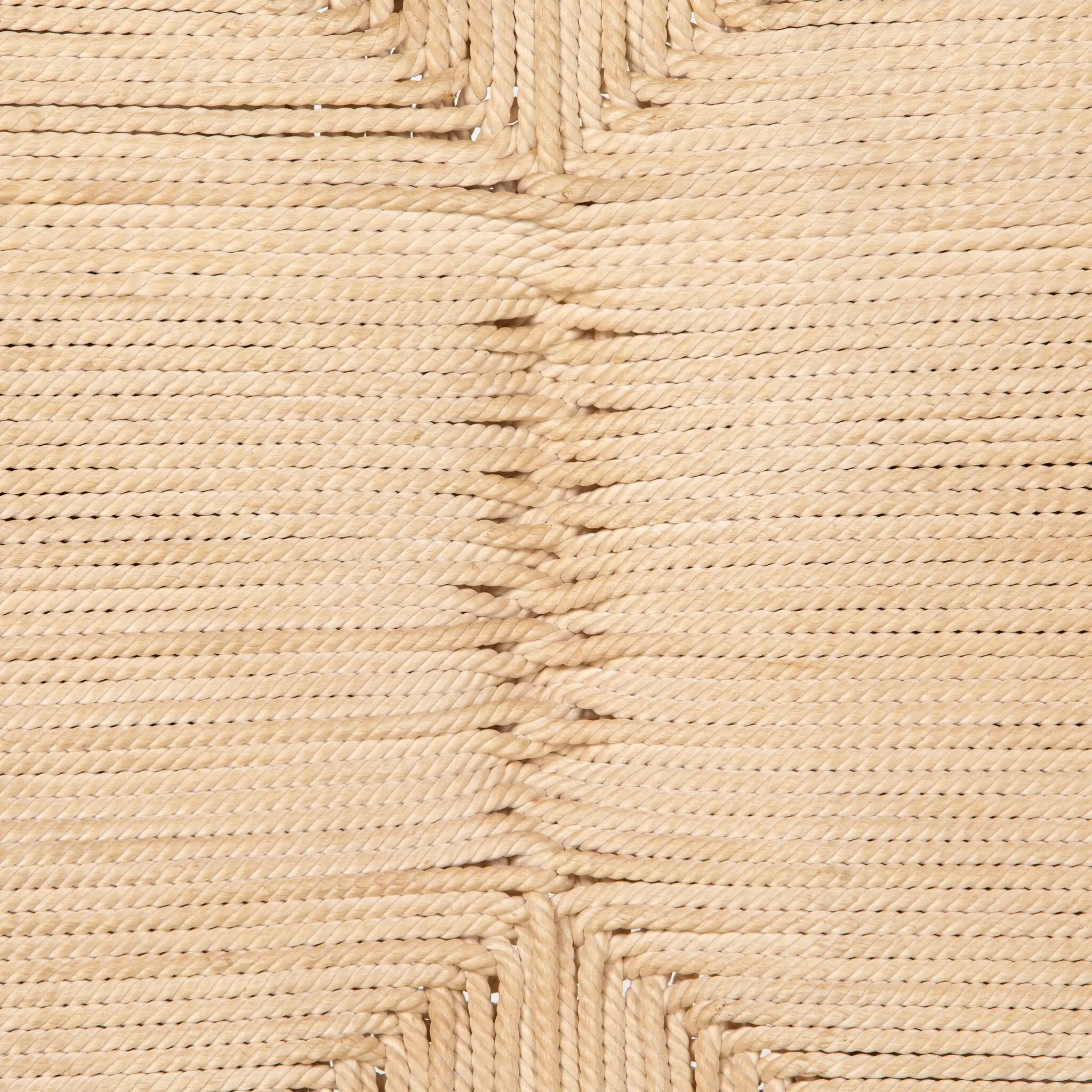 Four Hands Shona Mid Tone Woven Accent Stool Four Hands Shona Mid Tone Woven Accent Stool