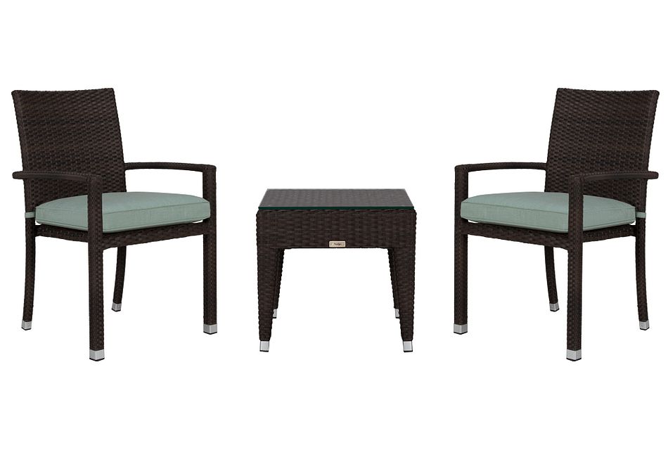 Zen Teal Small Balcony Set