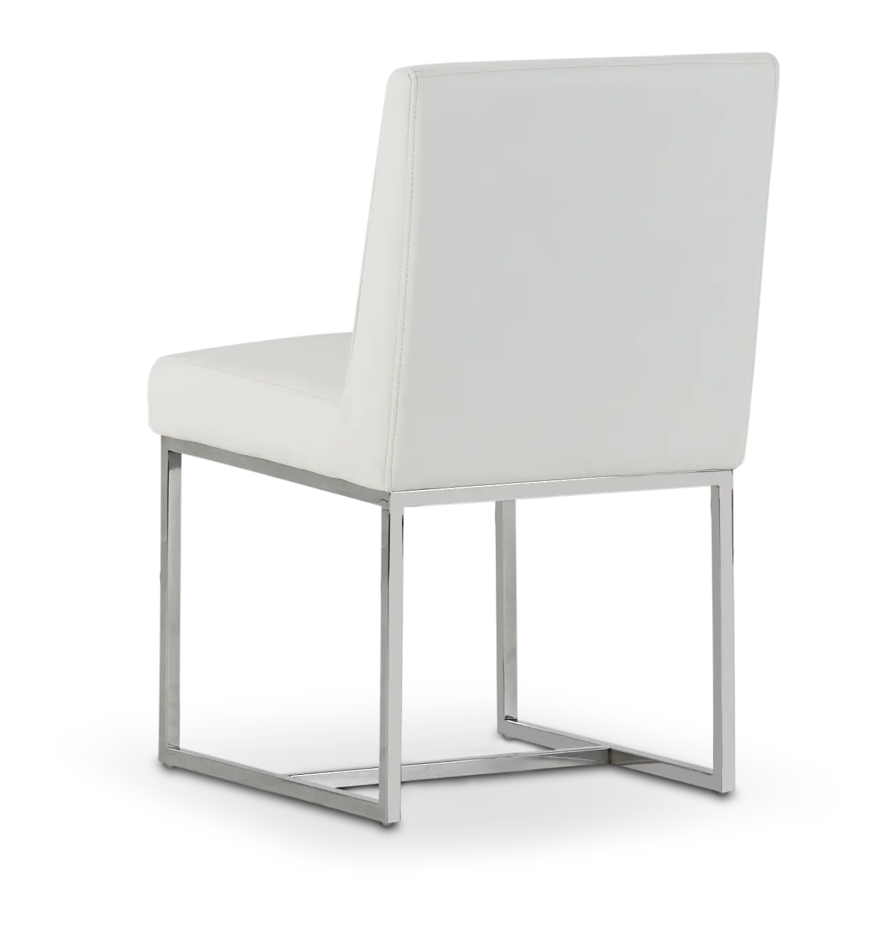 Miami White Micro Upholstered Side Chair Miami White Micro Upholstered Side Chair