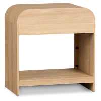 Lyndie Light Tone 1-drawer Nightstand