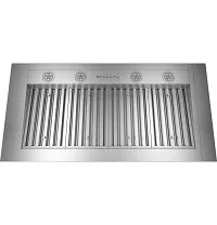 Ge 9480 Series Stainless Steel 48" Vent Hood Inserts