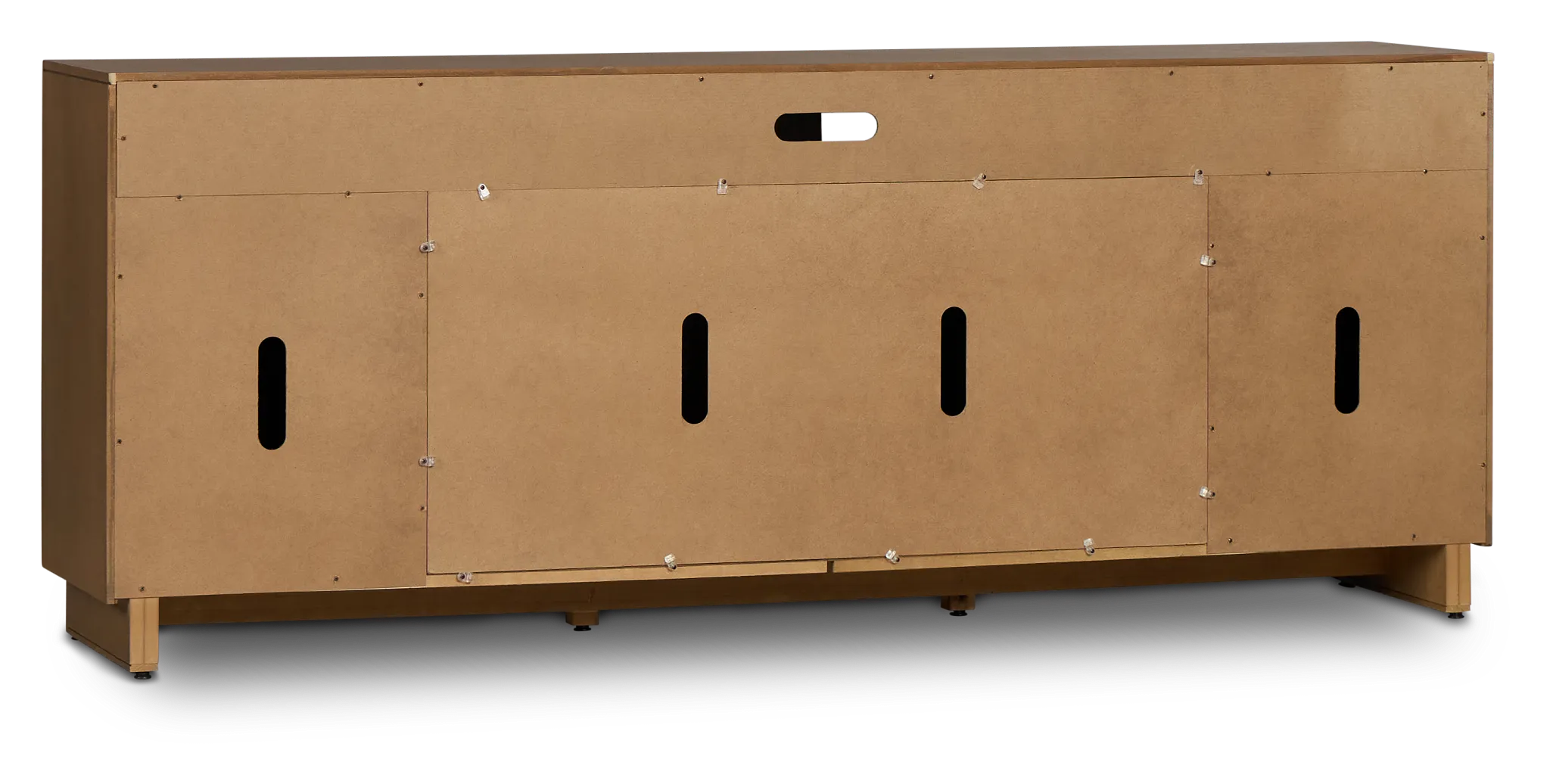 Richmond Light Tone 80" Tv Stand With Fireplace Insert