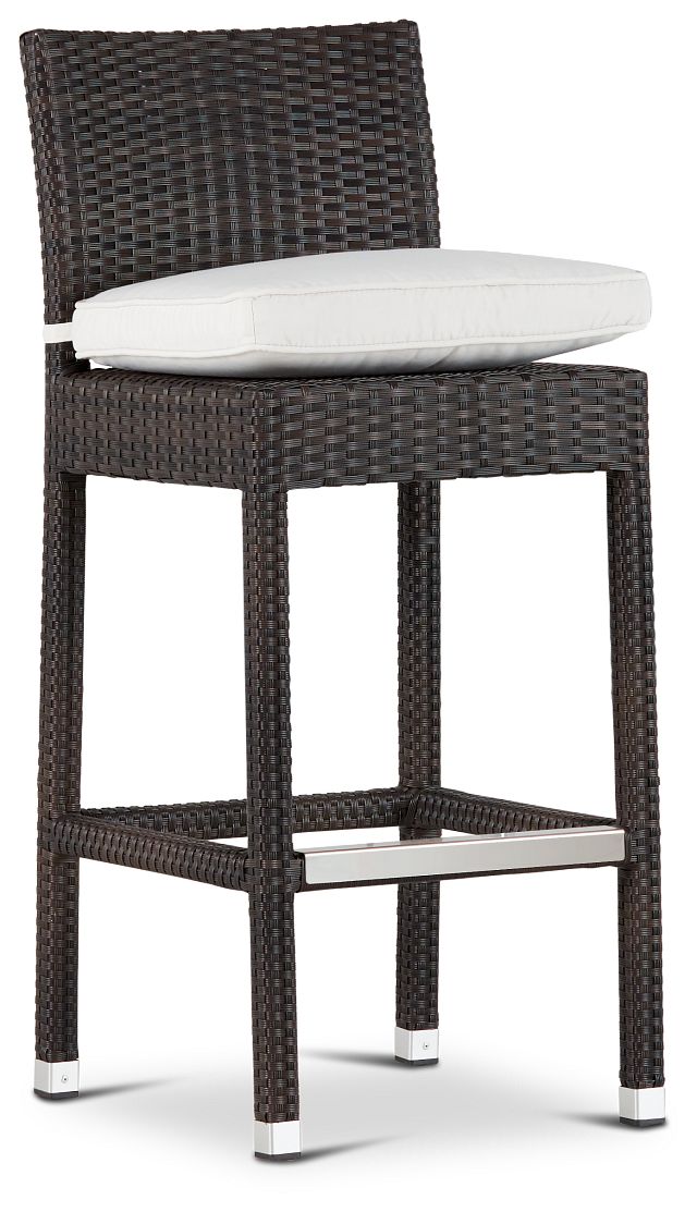 Zen White 30" Barstool