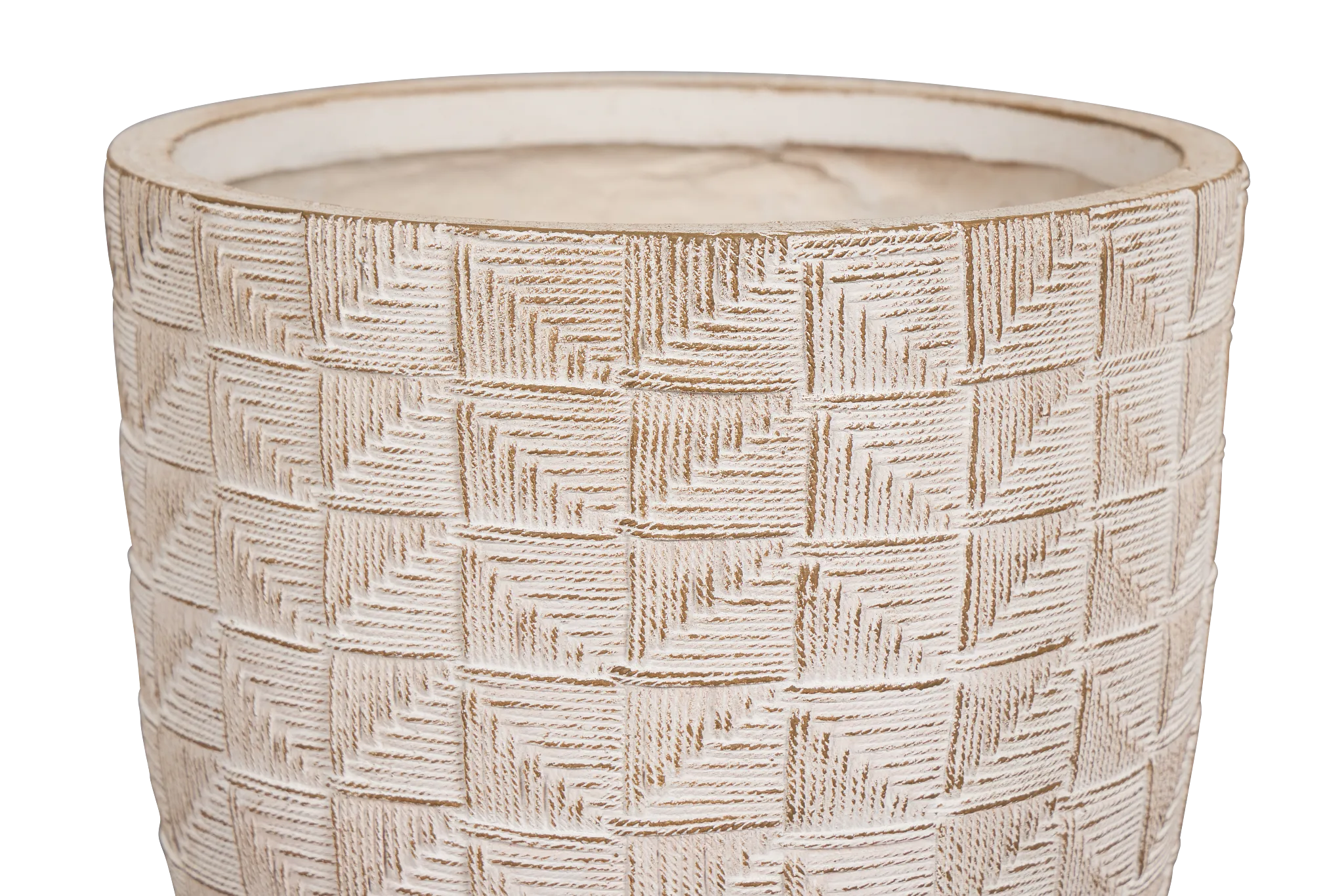 Keana Beige Small Planter