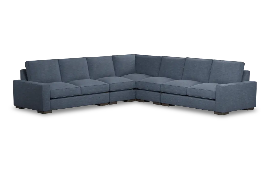 Edgewater Elevation Dark Blue Large Two-arm Sectional Edgewater Elevation Dark Blue Large Two-arm Sectional