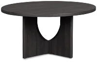 Lyndie Black Round Coffee Table