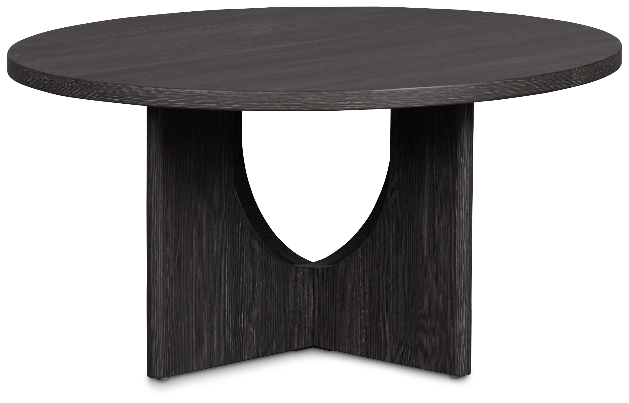Lyndie Black Round Coffee Table
