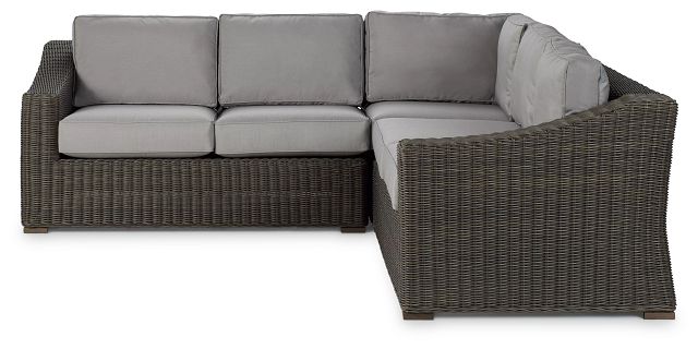 Canyon Gray Small Two-arm Sectional