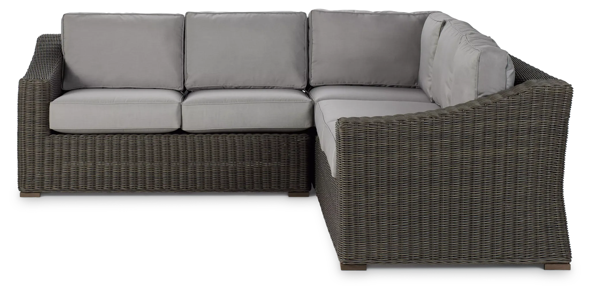 Canyon Gray Small Two-arm Sectional