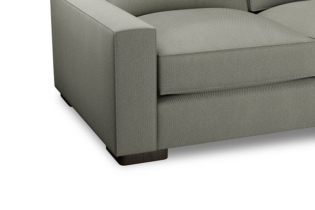 Edgewater Delray Pewter Small Two-arm Sectional (5)