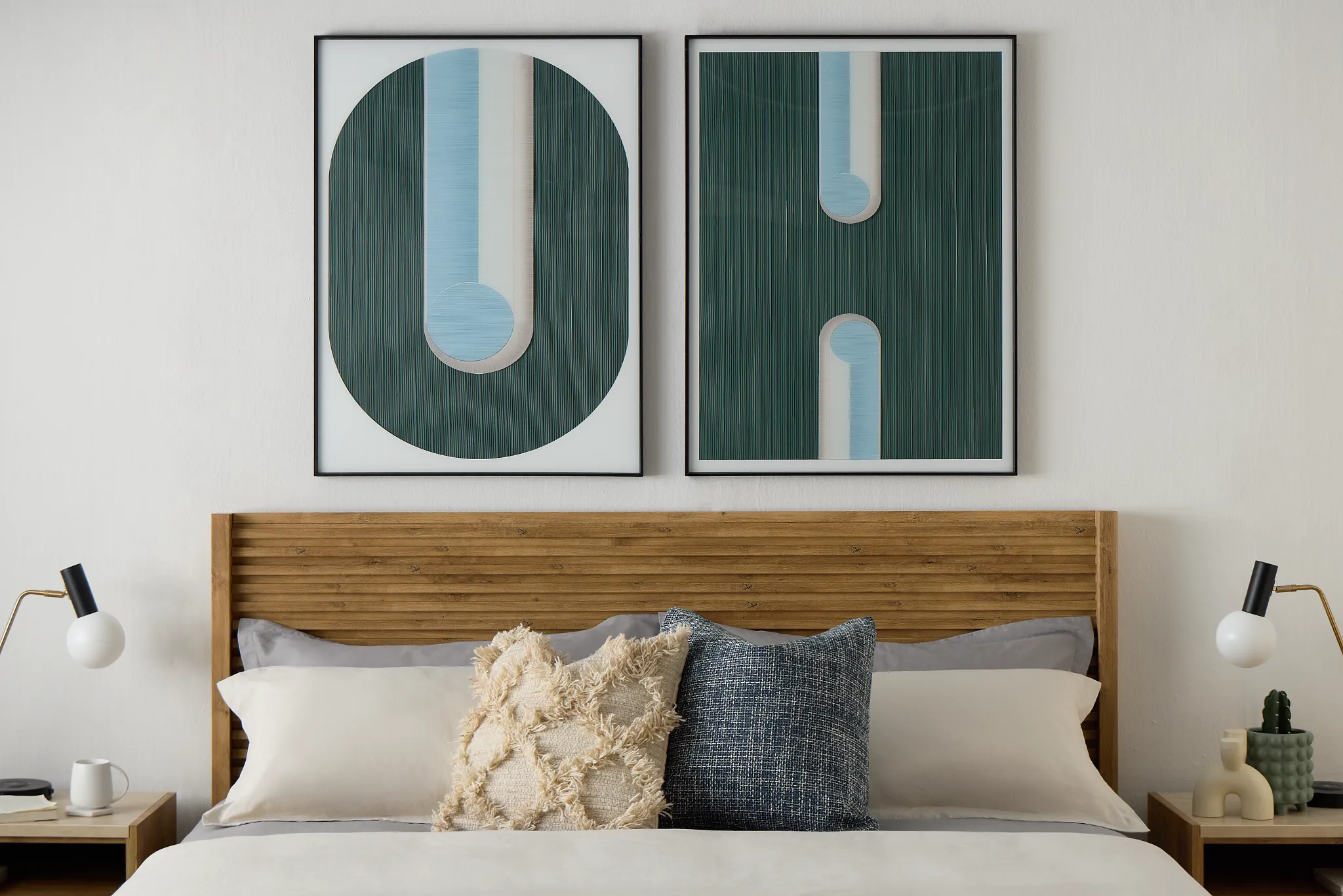 Finley Green Framed Wall Art