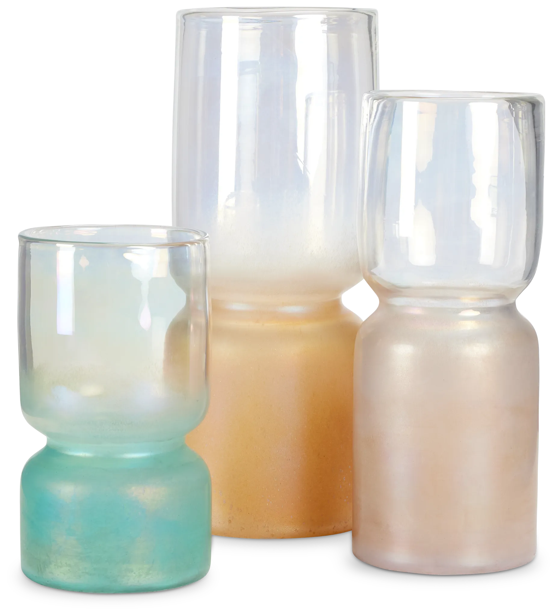 Kira Teal Small Vase