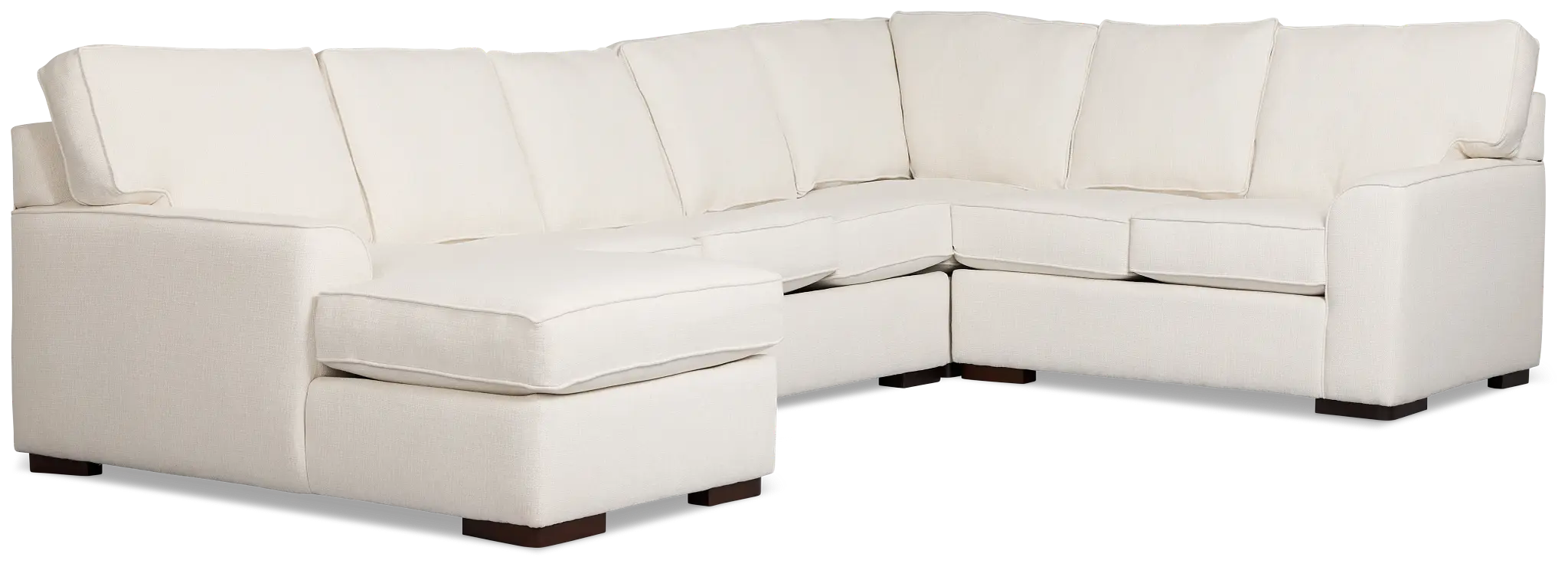Sinclair Light Beige Fabric Left Chaise Innerspring Sleeper Sectional Sinclair Light Beige Fabric Left Chaise Innerspring Sleeper Sectional