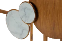 Gwen Gold Metal Tabletop Accessory