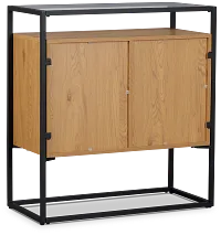 Dax Light Tone Two-door Cabinet