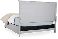 Cape Cod Gray Panel Bed