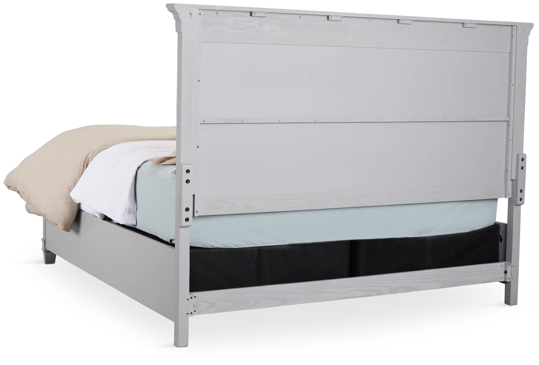 Cape Cod Gray Panel Bed