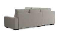 Edgewater Revenue Beige Small Two-arm Sectional