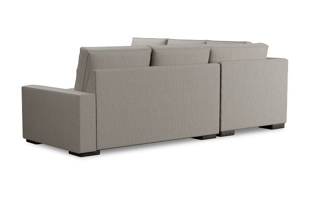 Edgewater Revenue Beige Small Two-arm Sectional