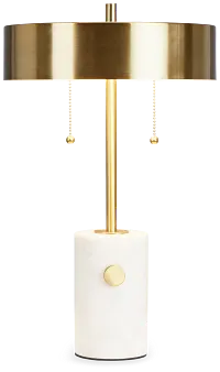 Navo Gold Metal Table Lamp