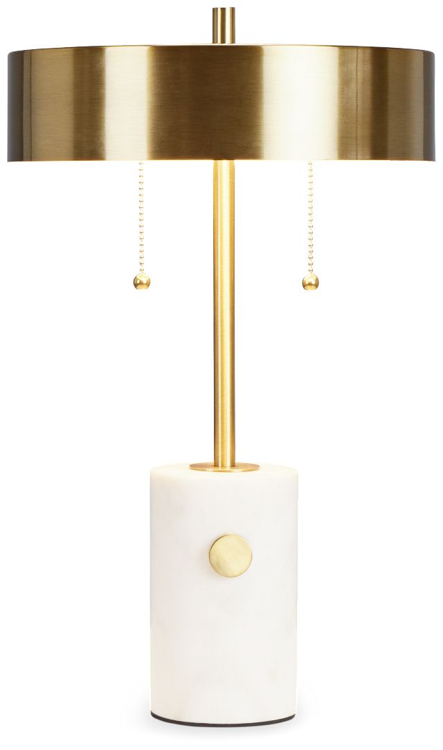 Navo Gold Metal Table Lamp