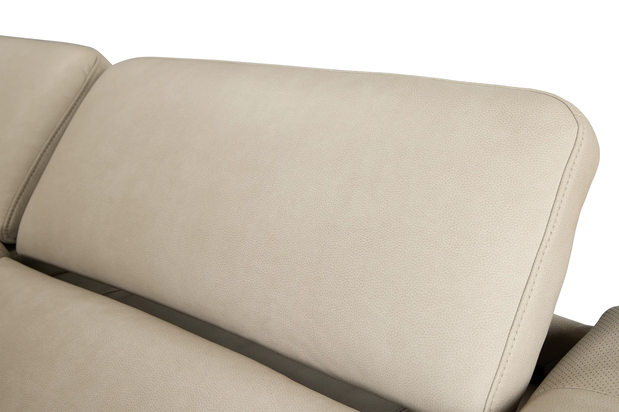 Melody Light Gray Storage Small Dual Power Left Chaise Sectional