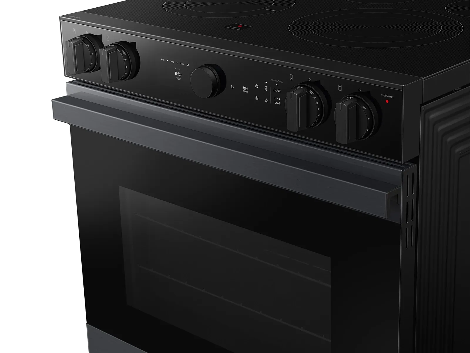 Samsung Bespoke Series Black Electric Range