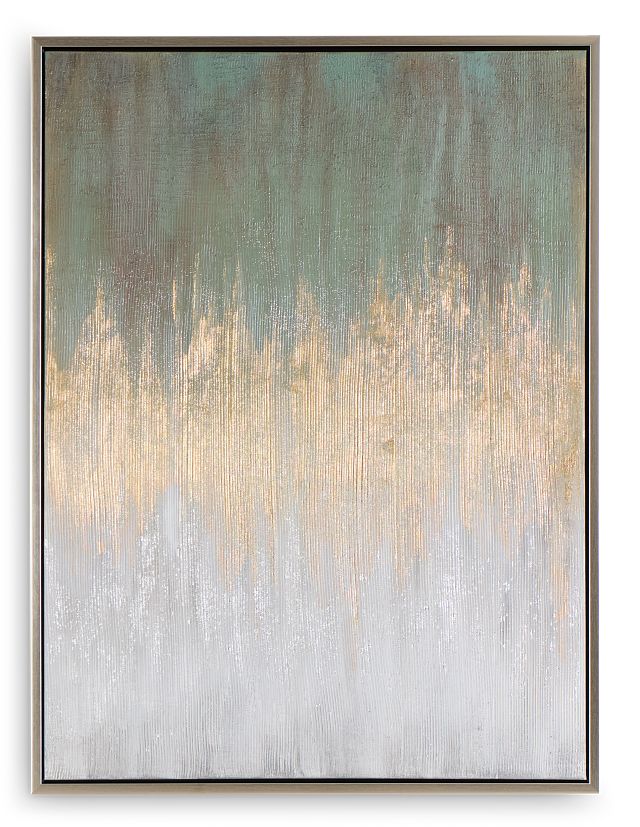 Matalda Green Canvas Wall Art