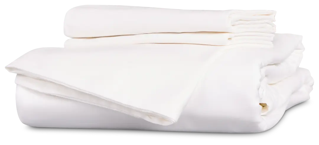 Rest & Renew Cotton Sateen White 300 Thread Duvet Set Rest & Renew Cotton Sateen White 300 Thread Duvet Set