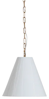 Journi White Gold Chandelier