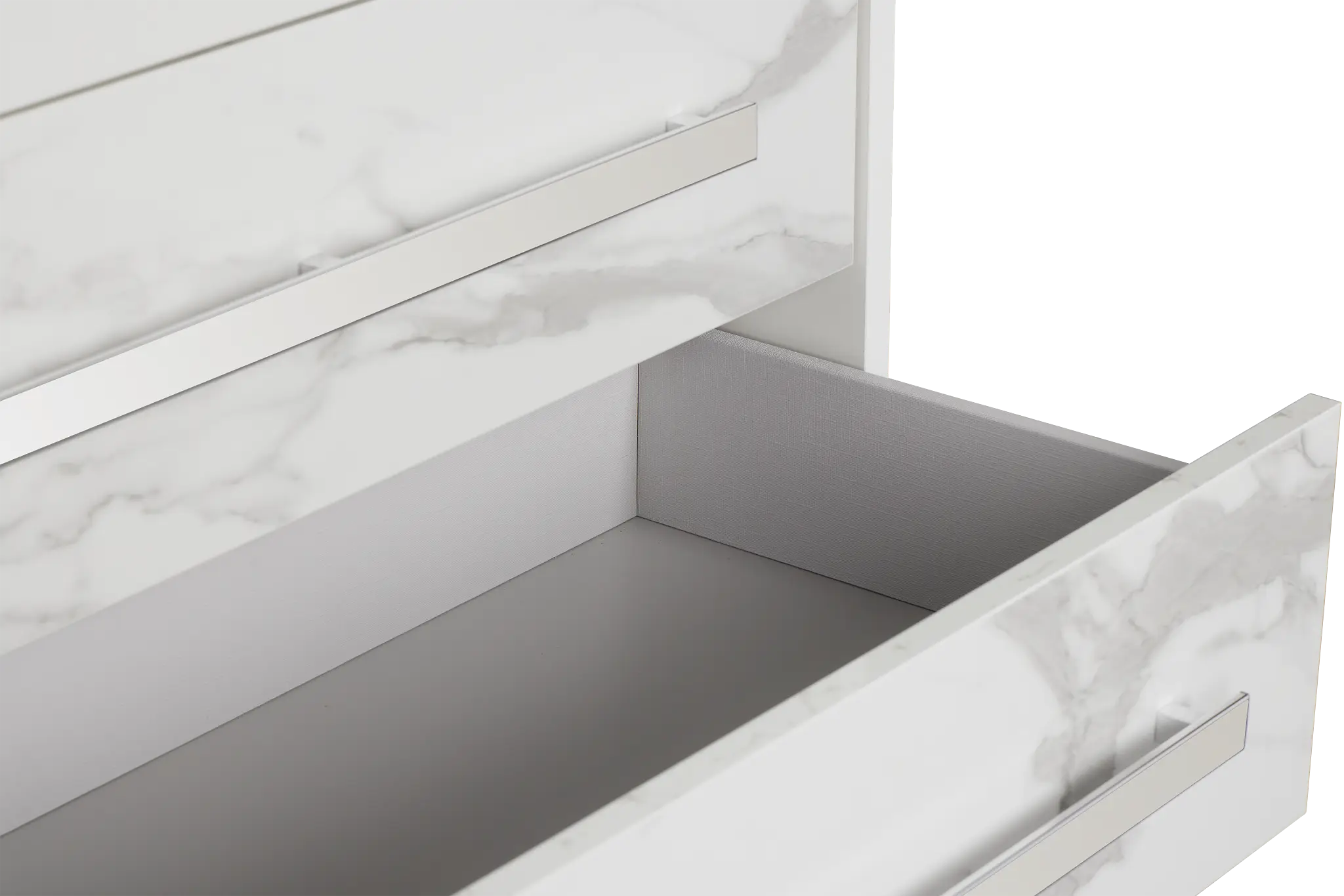 Modena White Drawer Chest Modena White Drawer Chest