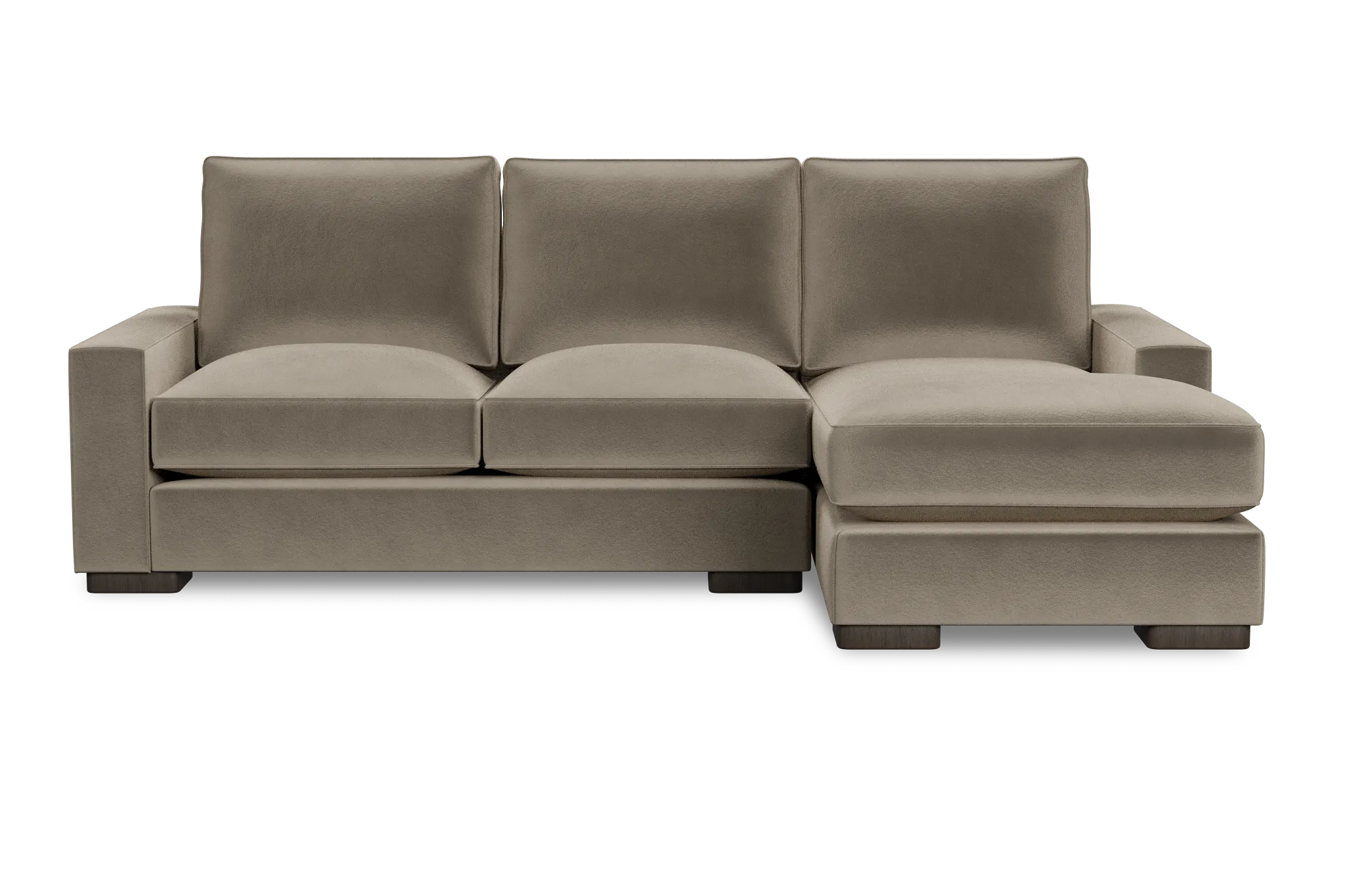 Edgewater Joya Beige Right Chaise Sectional