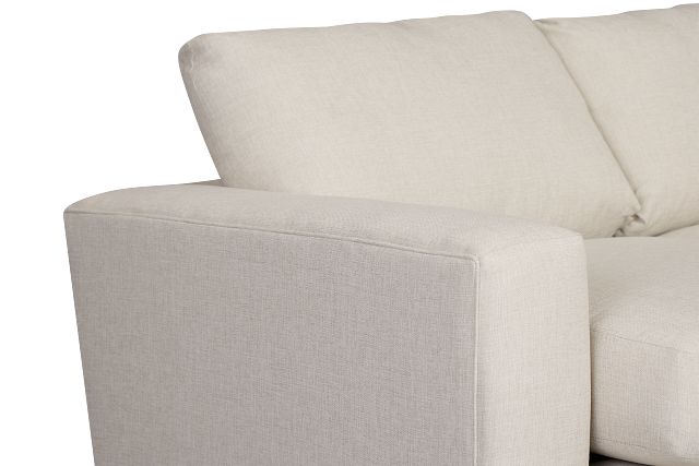 Brantley Light Beige Fabric Large Two-arm Sectional
