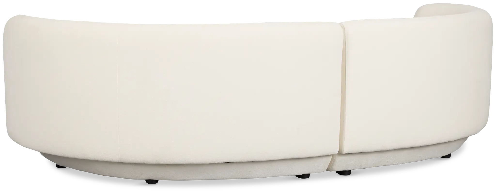 Presley White Fabric 2-piece Modular Sectional Presley White Fabric 2-piece Modular Sectional