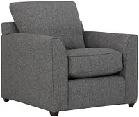 Asheville Gray Fabric Chair