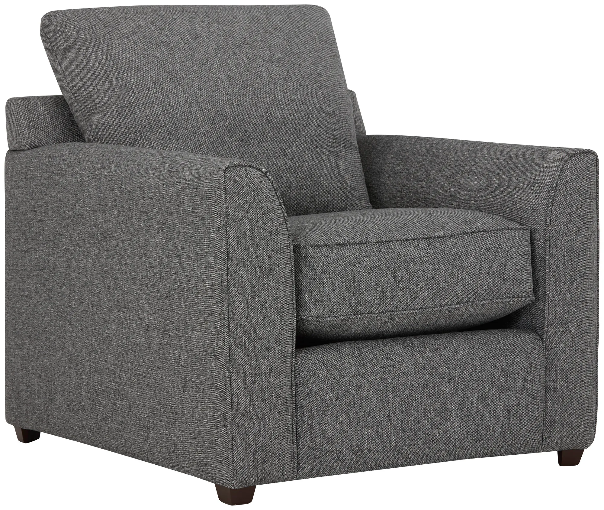 Asheville Gray Fabric Chair