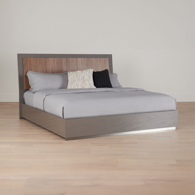 Palermo Two-tone Platform Bed