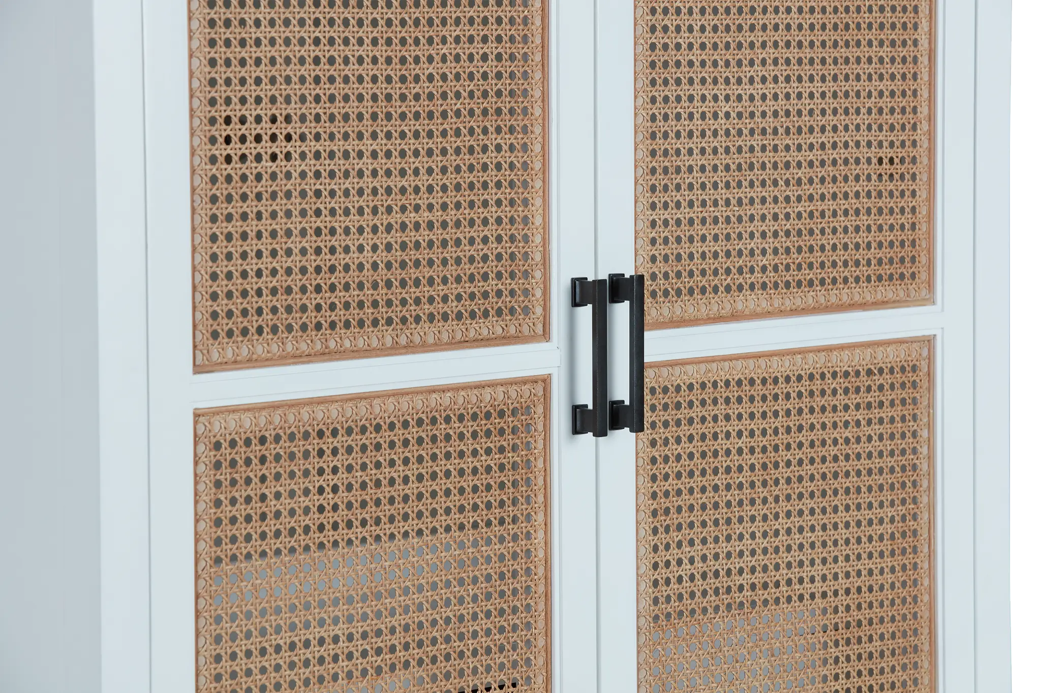 Nantucket Two-tone Woven Bar Cabinet Nantucket Two-tone Woven Bar Cabinet